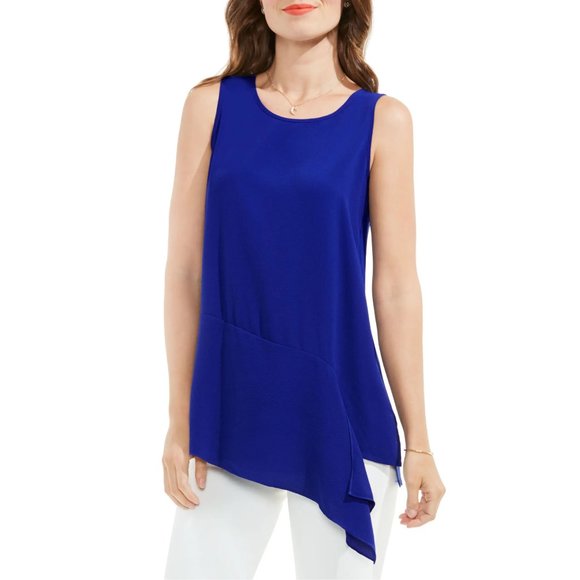 NWT Nordstrom Vince Camuto Asymmetrical Tank Top - Picture 1 of 2